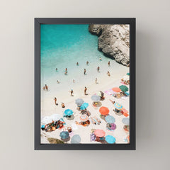 A Day At The Beach Mini Art Print