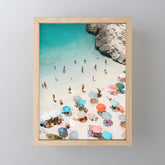 A Day At The Beach Mini Art Print