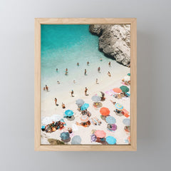 A Day At The Beach Mini Art Print