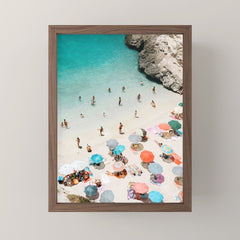 A Day At The Beach Mini Art Print