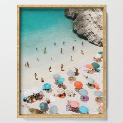 A Day At The Beach Serving Tray