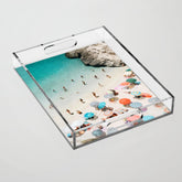 A Day At The Beach Acrylic Tray