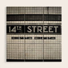 14th Street Wood Wall Art