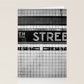 14th Street Stationery Card