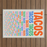 253 Tacos Outdoor Rug