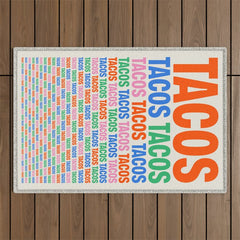 253 Tacos Outdoor Rug