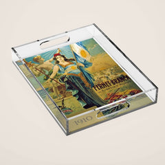 1910 Fernet Branca Liqueur Aperitif Advertisement Poster Print Acrylic Tray