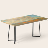 1911 Granville Redmond - A Field of California Poppies Coffee Table