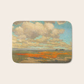 1911 Granville Redmond - A Field of California Poppies Bath Mat