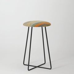 1911 Granville Redmond - A Field of California Poppies Stool