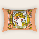 8. Strength Mushroom Rectangular Pillow