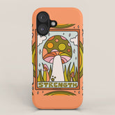 8. Strength Mushroom iPhone Case