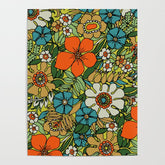 70s Plate Poster