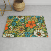 70s Plate Rug