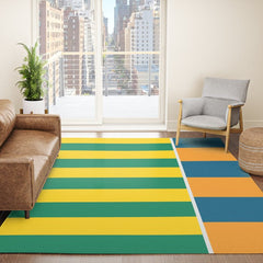 1970s Retro Stripes Rug