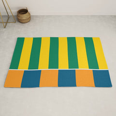 1970s Retro Stripes Rug