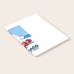 1937 MONACO Grand Prix Racing Poster Notebook