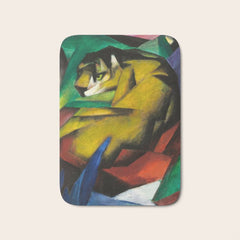 "The Tiger" by Franz Marc, 1912 Bath Mat