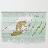70s outer banks surf // retro surf by surfy birdy Wall Hanging