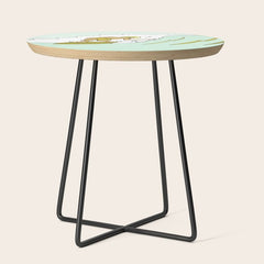 70s outer banks surf // retro surf by surfy birdy Side Table