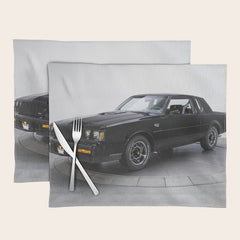 1987 Grand National Muscle Car Placemat