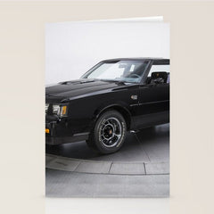 1987 Grand National Muscle Car Stationery Card