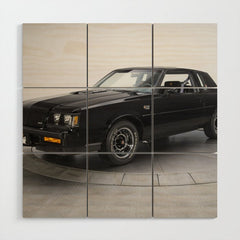 1987 Grand National Muscle Car Wood Wall Art