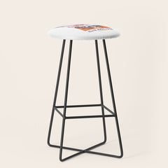 1936 Monaco Grand Prix Race Poster Stool