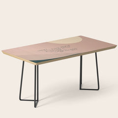"Today I Will Find Peace Running Wild In The Chaos Of Things." Coffee Table