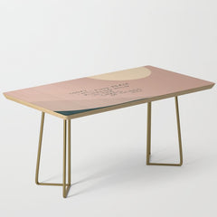 "Today I Will Find Peace Running Wild In The Chaos Of Things." Coffee Table