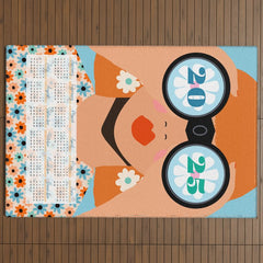 2025 Calendar - Seeking New Horizons Outdoor Rug