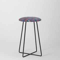 25 Peacocks Baluch Khorasan Persian Bag Face Print Stool