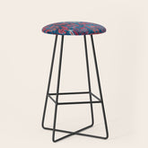 25 Peacocks Baluch Khorasan Persian Bag Face Print Stool