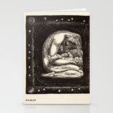 "Woman" by Rockwell Kent (1919) Stationery Card