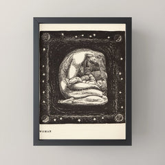 "Woman" by Rockwell Kent (1919) Mini Art Print