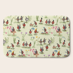 A Ladybug Life Bath Mat