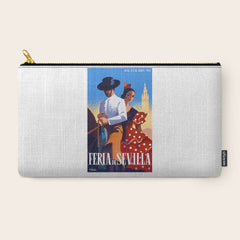 1961 SPAIN Feria De Sevilla Poster Carry All Pouch