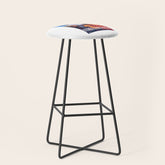 1961 SPAIN Feria De Sevilla Poster Stool