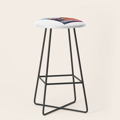 1961 SPAIN Feria De Sevilla Poster Stool
