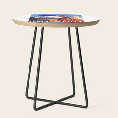 1961 SPAIN Feria De Sevilla Poster Side Table