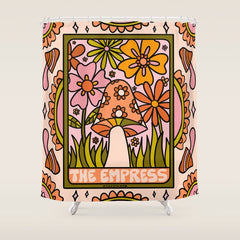 4. The Empress Mushroom Shower Curtain