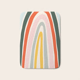 70s Vintage Rainbow Bath Mat