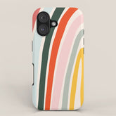 70s Vintage Rainbow iPhone Case