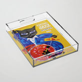 1994 Montreal Jazz Festival Cool Cat Poster No. 3 Gig Advertisement Acrylic Tray