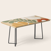 70s boho botanical flowers Coffee Table