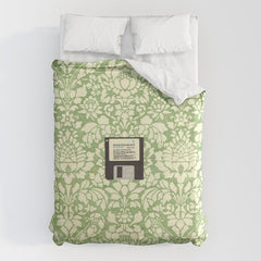 3 1/2 Inch Floppy Disk Duvet Cover