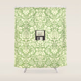 3 1/2 Inch Floppy Disk Shower Curtain