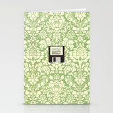 3 1/2 Inch Floppy Disk Stationery Card