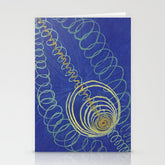 "Primordial Chaos" by Hilma af Klint (1906-1907) Stationery Card