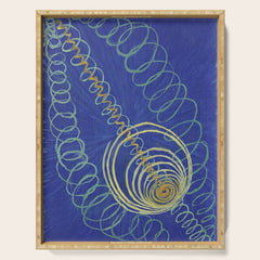 "Primordial Chaos" by Hilma af Klint (1906-1907) Serving Tray